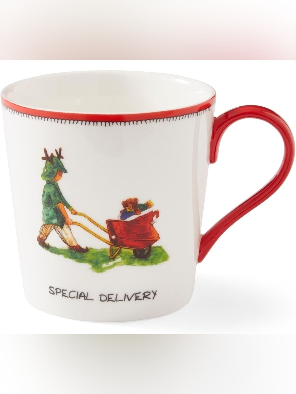 Spode Kit Kemp “Special Delivery” Christmas Mug 12oz Fine China NIB